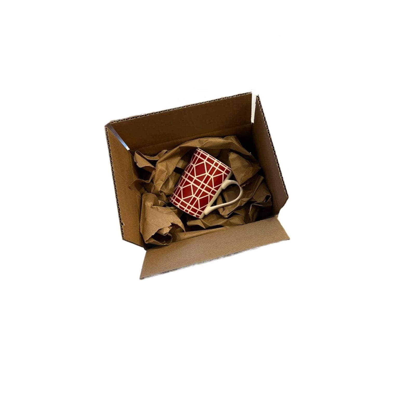 8x8x8 Cardboard Boxes - 50 Pack Mailing Boxes, Shipping Boxes, Corrugated Cardboard Boxes for Packing & Moving, 8 Inch Cube Boxes for Small Business