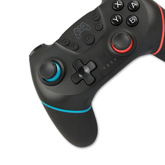 2 uds. Para Switch Pro Controller Gamepad Sensor de movimiento de 6 ejes para Switch ( ) Azul Rojo