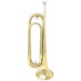 thumbnail image 1 of U.S. Regulation Bugle Lacquer with Mouthpiece, Brass, 1 of 4