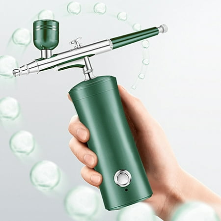 

Cntydi Hot Oxygen Facial Portable Airbrush Skin Care Nano Facial Steamer Portable Makeup Airbrush Serum Toner Nano Mist Sprayer Facial Misters Device Gifts