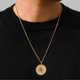 thumbnail image 3 of New Men s Necklace Roman soldier round shield Pendant Spartan Warrior Characters Necklaces Jewelry Accessories Birthday Gift, 3 of 5