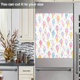 thumbnail image 3 of Yayeee Magnetic Dishwasher Cover for The Front Decoration Home Kitchen Machine Sticker Protector, Colorful Ice Cream Pattern, 3 of 6