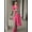 Pink, variant on Women Soft Tussar Silk Saree With Ikkat Pallu And Border – Wine