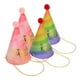 thumbnail image 4 of KAKOWELY 4 sombreros de fiesta, sombreros de cono para fiesta de cumpleaños, sombreros de feliz cumpleaños, sombreros de cono, 4 of 5