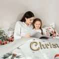 thumbnail image 5 of Castle Fairy Santa Claus Deer 3-Piece Full Size Comforter Sets for Teenagers,Xmas Gifts Bedding Comforter Set,Festival Xmas Lightweight Bedding Sets,Ultra Soft Home Decor, 5 of 8