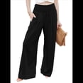 thumbnail image 1 of Pantalones Palazzo de para Mujer Negro XL, 1 of 10