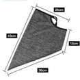 thumbnail image 6 of Summer Cooling Neck Gaiter with Ear Loops Scarf Bandana UV Sun Protection Outdoors Face Mask Cover Balaclava Headbands for Women Men, 6 of 8