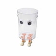 thumbnail image 2 of Trash Can Household Kitchen Trash Can Bathroom Trash Can Transparent Trash Can, 2 of 7