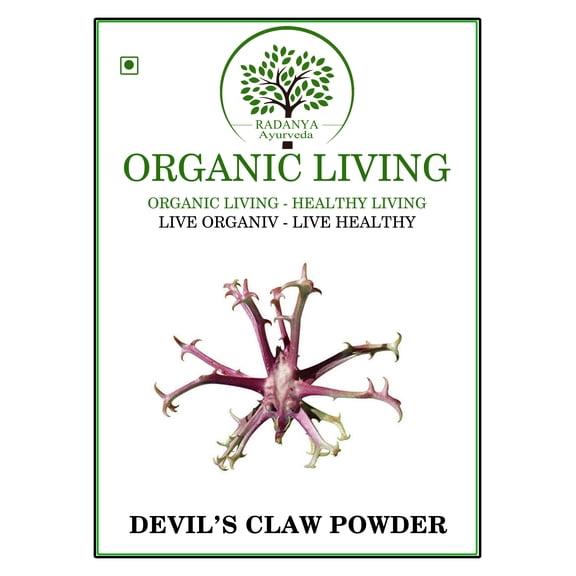 RADANYA Ayurveda Devil’s Claw Powder, Pack Size: 50g