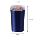 thumbnail image 2 of Frogued 1 Set 350ML Electric Grinder Semi-automatic 4 Sharp Blades Strong Power High Rotation Speed Low Noise Coffee Grinder Kitchen Supply (Dark Blue,US Plug), 2 of 13