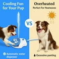thumbnail image 5 of Outdoor Foot Operated Dog Waterer, Easy Activate Drinking Nozzle With Connecting Hose, Ensures Fresh Hydration For Pets When Away, 5 of 7