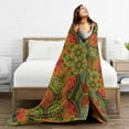 thumbnail image 5 of Anti-Pilling Flannel Bed Throw Blankets Color Mood - Couch-Ultra-Soft Micro Fleece Sofa Bed Camping Travel Blanket for Adults 40"x30", 5 of 8
