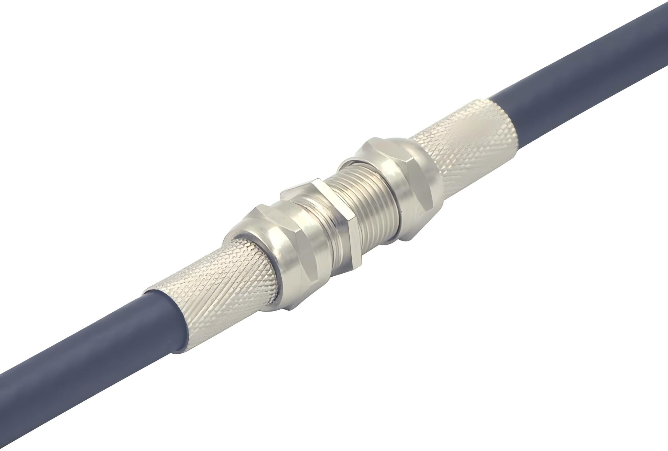 VCELINK Coaxial Cable Connector 5-pack, F-Type Coax RG6 Cable Extension Adapter Nickel Plated
