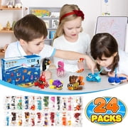 HogoKids 24 Pack Party Favors Building Set, 629pcs Marine Animals Blocks Toy for Kids Aged 6-12