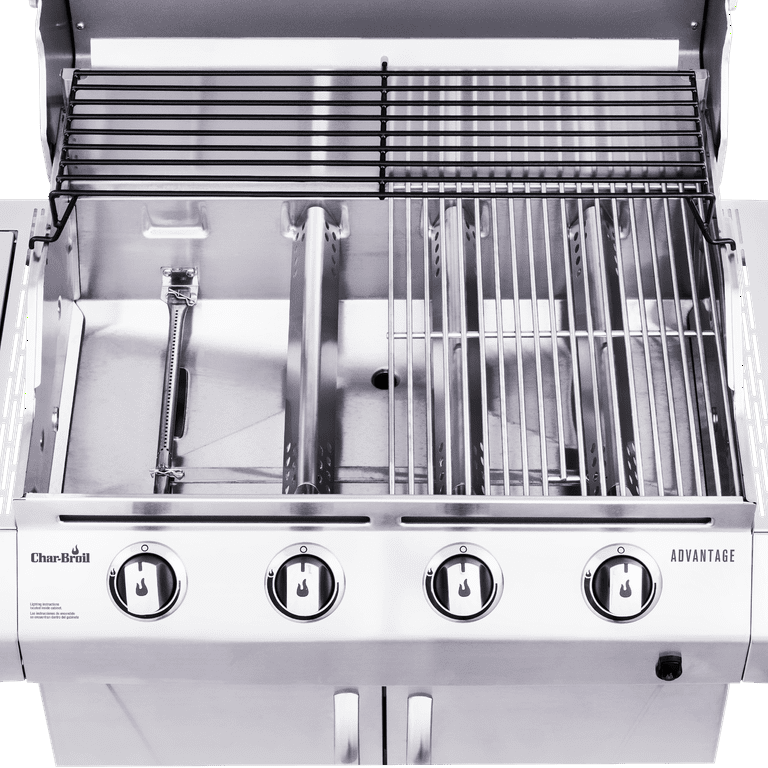 Char broil advantage 4 burner gas grill top