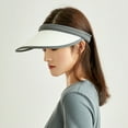 thumbnail image 2 of Femmes Pare-Soleil Chapeau Large Bord Protection UV Plage Cap, 2 of 5