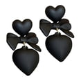 thumbnail image 3 of 5x Pendientes con Forma de Lazo, Accesorios de Joyería, Pendientes con Forma de Corazón, Regalos Del Día de San Valentín para Regalos de Cumpleaños 5 piezas, 3 of 8