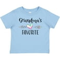 thumbnail image 3 of Inktastic Grandmas Favorite- Heart Grandchild Boys or Girls Baby T-Shirt, 3 of 5