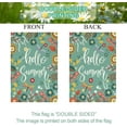 thumbnail image 6 of SM-XLHN Spring House Flag Wildflowers Dragonfly Large Welcome Flag for Outside 28 x 40 Inch Double Sided Burlap Outdoor Porch Yard Decor, 6 of 8
