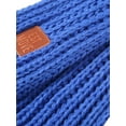 thumbnail image 4 of FOCUSNORM Kids Knitted Scarf Letter Patterns Neckerchief Neck Warmer Shawl, 4 of 7