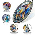 thumbnail image 4 of 89Bloom Angelfish Window Hanging Stained Glass, Angelfish Suncatchers for Windows Stained Glass, Fish Stained Glass Suncatcher, 4 of 8