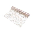 thumbnail image 4 of Fancyes Christmas Table Runner Kitchen Dining Table Decoration Rectangle Table Centerpiece Tablecloth for Indoor Outdoor Party Favors Rose Gold 28cmx3Y, 4 of 8