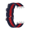 thumbnail image 3 of WDOplteas Correa Nailon para Correa Reloj Repuesto Galaxy Fit 3 (azul Rojo), 3 of 9