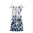 ClearanceSale Summer Dresses for Women 2023 Short Sleeve Printing