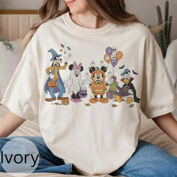 Disney Halloween Shirt, Spooky Mouse and Friends Shirt, Mickey Boo Halloween Shirt, Disney Spooky Shirt, Disney Pumpkin