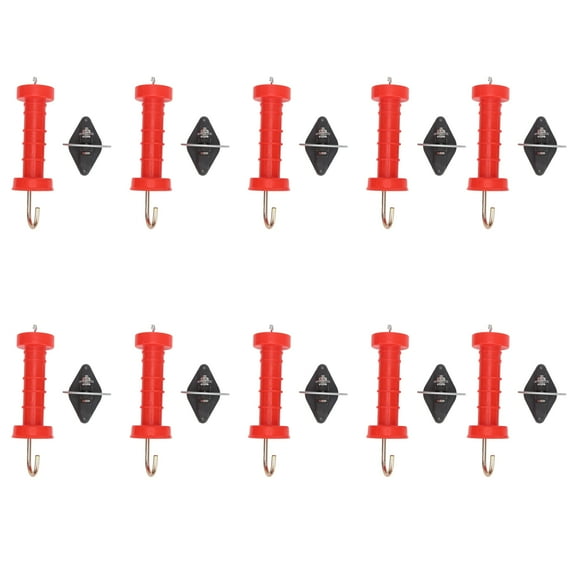 Electric Fence Gate Handle, Insulated Fence Handle Red Fence Handle For Professional For Outdoor