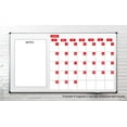 thumbnail image 2 of Whiteboard Calendar Magnet Non-Abbreviated Bundle (Dates, Days of The Week, Months) by DCM Solutions (Red, 1"x1"), 2 of 2