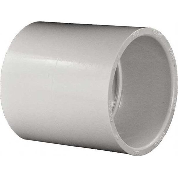 Kraloy Fittings LLC25 233408 PVC Long Line Coupling 2.5 in. Walmart