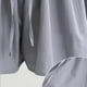 thumbnail image 5 of Pantalones cortos de yoga Fnochy para mujer, de talla grande, con lazo, deportivos, 5 of 5