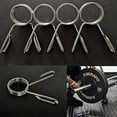thumbnail image 5 of 4pcs 2" Barbell Clips Olympic Barbell Clips Locking Ring Clips Dumbbell Barbell Collar Clips Clips Weightlifting Accessories, 5 of 5