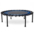 thumbnail image 1 of JOMEED 40" Silent Mini Fitness Trampoline Bungee Rebounder Trainer, Blue, 1 of 10