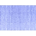 thumbnail image 1 of Ahgly Company Indoor Rectangle Solid Blue Modern Area Rugs, 3' x 5', 1 of 4