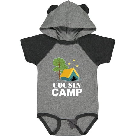

Inktastic Cousin Camp Apparel Camping Gift Baby Boy or Baby Girl Bodysuit