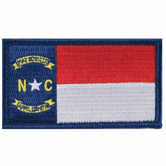 North Carolina State Flag Patch