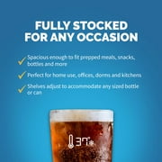 Newair 160 Can Freestanding Beverage Fridge in Stainless Steel - NBC160SS00