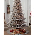thumbnail image 4 of Grey Squirrels Christmas Christmas Tree Skirt 48 Inches Large Christmas Skirt Tree, Winter Snowflake Xmas Tree Tree Skirt Christmas Decorations for Fireplace Party Holidays Indoor Outdoor, 4 of 7