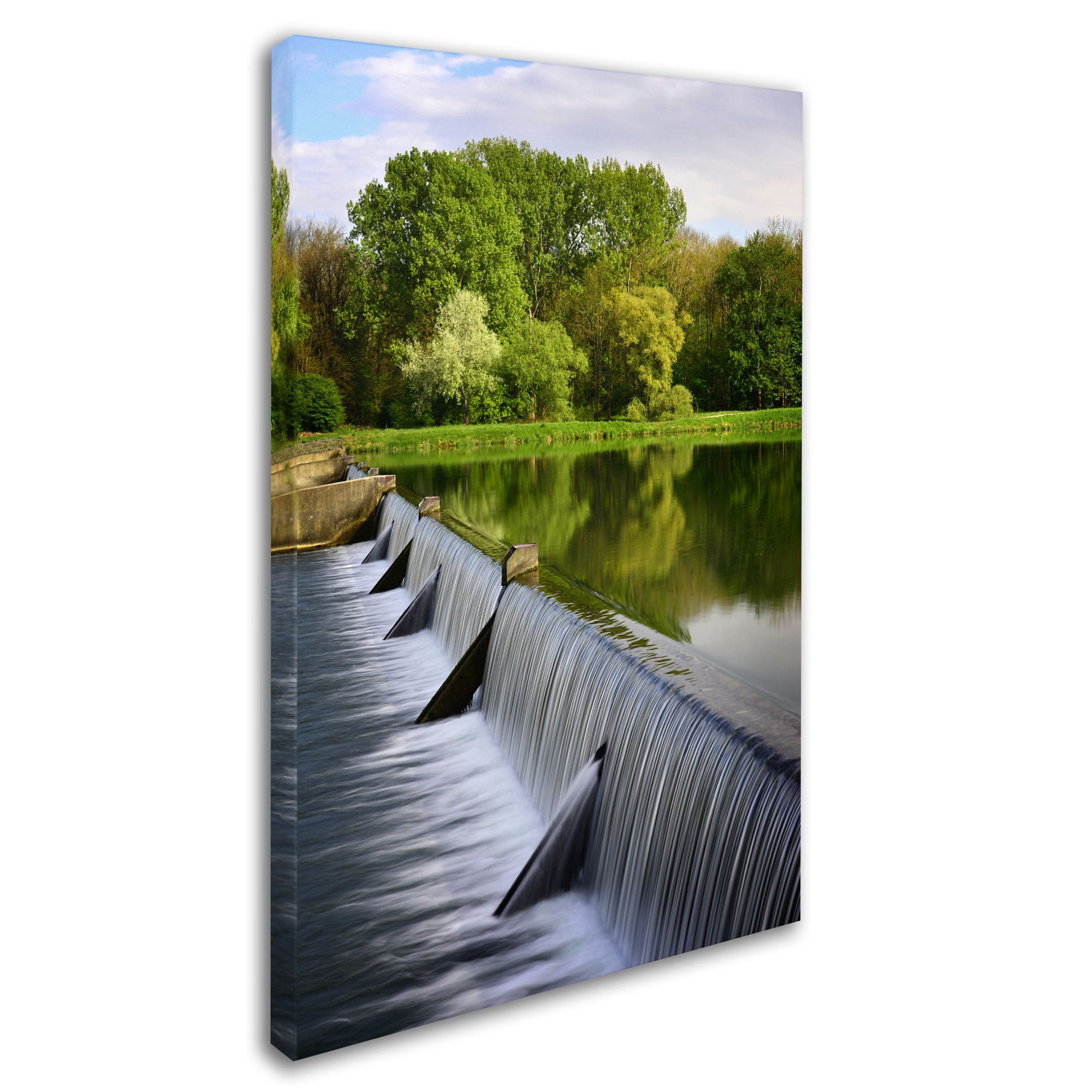 Trademark Fine Art "Vertical Activity" Canvas Art by Philippe Sainte-Laudy