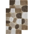 thumbnail image 2 of Chesapeake Pebbles 2 pc Safari Bath Rug Set (21"x34" & 24"x40"), 2 of 6