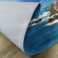 thumbnail image 5 of Ambesonne Ocean Place Mats Set of 4, Daytime Wavy Rocky Sea, Standard Size, Blue Grey White, 5 of 6