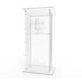 thumbnail image 2 of FixtureDisplays Clair Acrylique Lucite Podium Pulpit Lectern 45 Pouces de Haut 1803-2+12152, 2 of 5