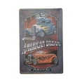 thumbnail image 1 of Wosthever Vintage Retro hierro decoración de pared coche motocicleta cartel cartel placa hogar sala de estar Decoración del hogar 12, 1 of 6