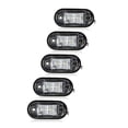 thumbnail image 1 of Luces Led De Marcador Lateral 5 luces LED de marcador lateral impermeables para camiones de remolque de 12 V-24 V (blanco), 1 of 8