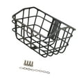 thumbnail image 1 of S SERENABLE Storage Basket Front Easily Install Black for Riding Luggage Outdoor Bike Basket, 1 of 9