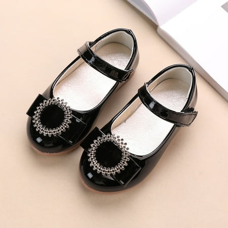 SDJMa Kids Girls Summer Soft Soled Outdoor Solid Casual Shoes Princess Sneakers