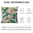 thumbnail image 5 of Shiartex Modern Tropical Leaves Pillow Covers, Minimalist Aesthetic Leaf Decorative Throw Pillow Cases ,Summer Outdoor Pillow Covers for Patio Sofa Couch Bedroom, 5 of 5