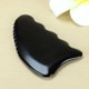 thumbnail image 5 of Herramientas de masaje corporal facial Gua Sha, piedra Gua Sha Bian, piedra Gua Sha estriada, herramienta de masaje Gua Sha suave, negro, 5 of 5